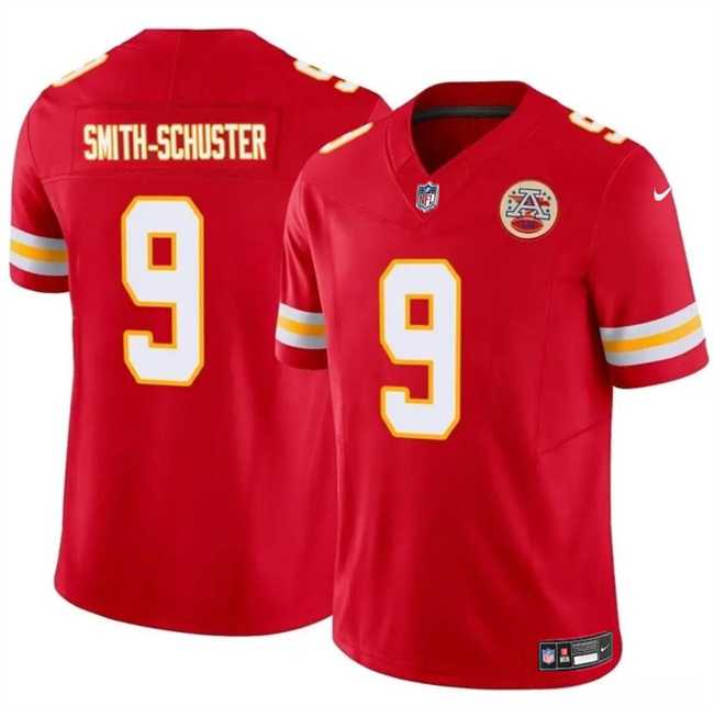 Men & Women & Youth Kansas City Chiefs #9 JuJu Smith-Schuster Red 2023 F.U.S.E Vapor Untouchable Limited Stitched Jersey->kansas city chiefs->NFL Jersey